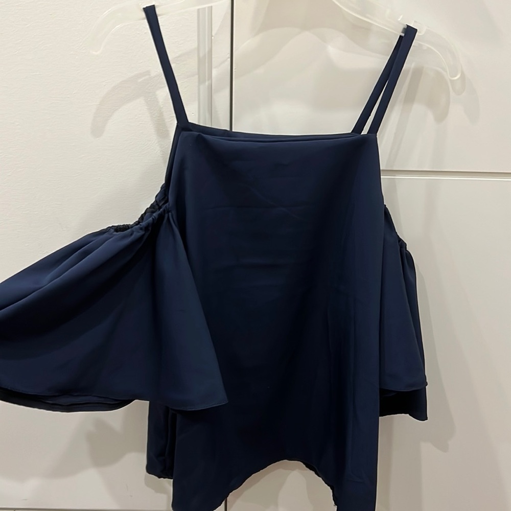 Beautiful Blue Off shoulder Top